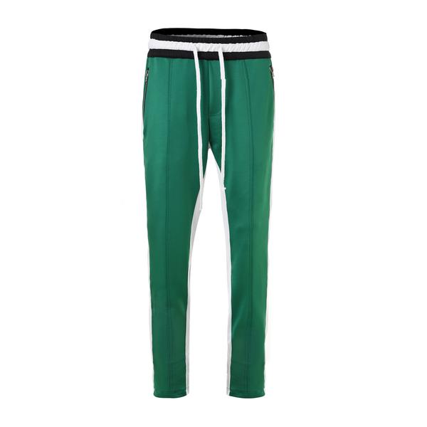 Retro Pants - Green-White