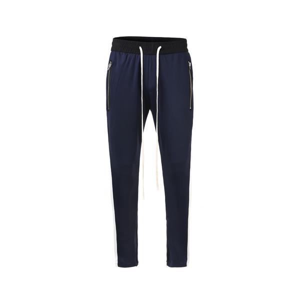 Retro Pants - Navy-White