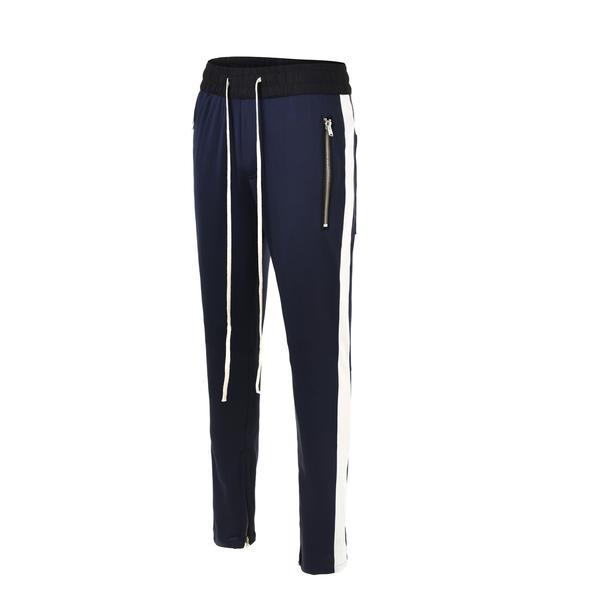 Retro Pants - Navy-White