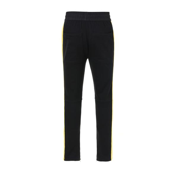 Louis Retro Pants - Black-Yellow