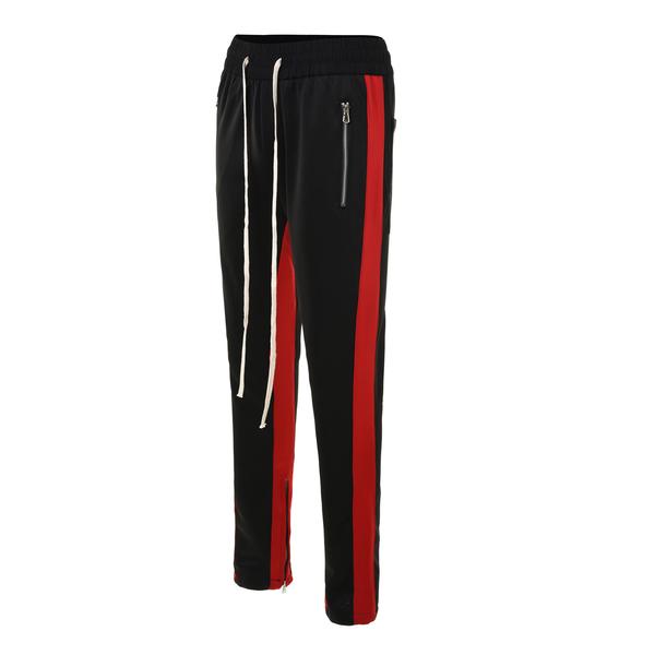 Retro Pants - Black-Red V2