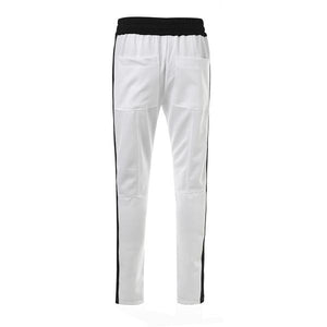 Retro Pants - White-Black