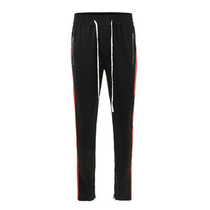 Retro Pants - Black-Red