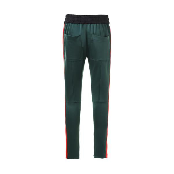 Retro Pants - Green-Red