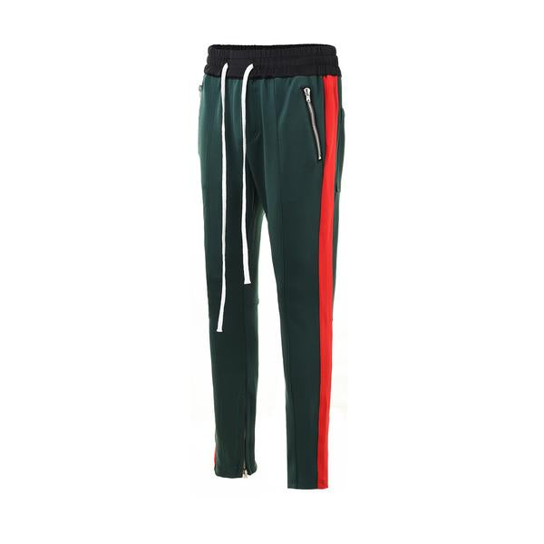 Retro Pants - Green-Red