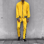 Retro Pants - Yellow-Black